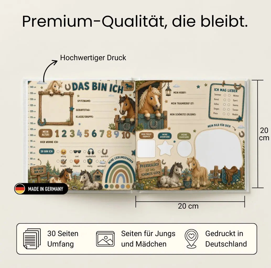 Pferde Freundebuch