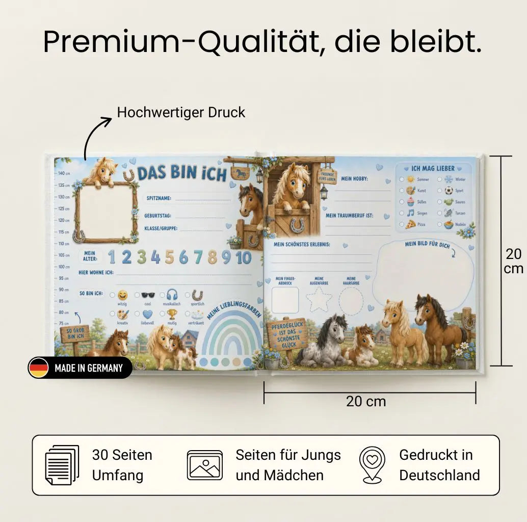 Pferde Freundebuch